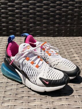 Nike Air Max 270 Multi Colorful Size 4Y / Women’s 5.5